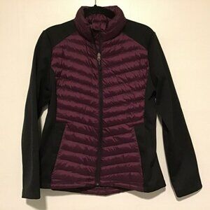 32 Degrees Heat Black and Plum Jacket